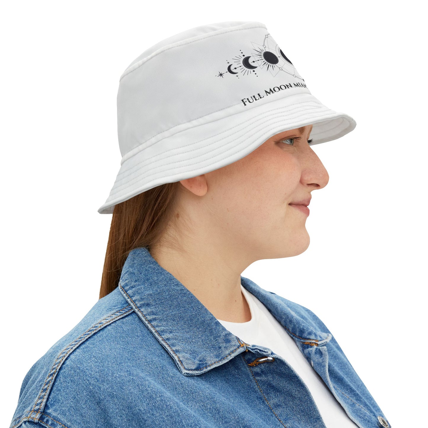 Full Moon Miami Drumcircle Bucket Hat (AOP)