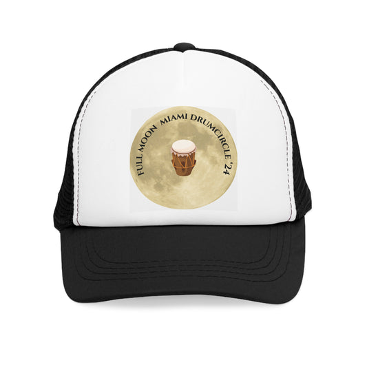 Full Moon Miami Drumcircle Mesh Cap hat