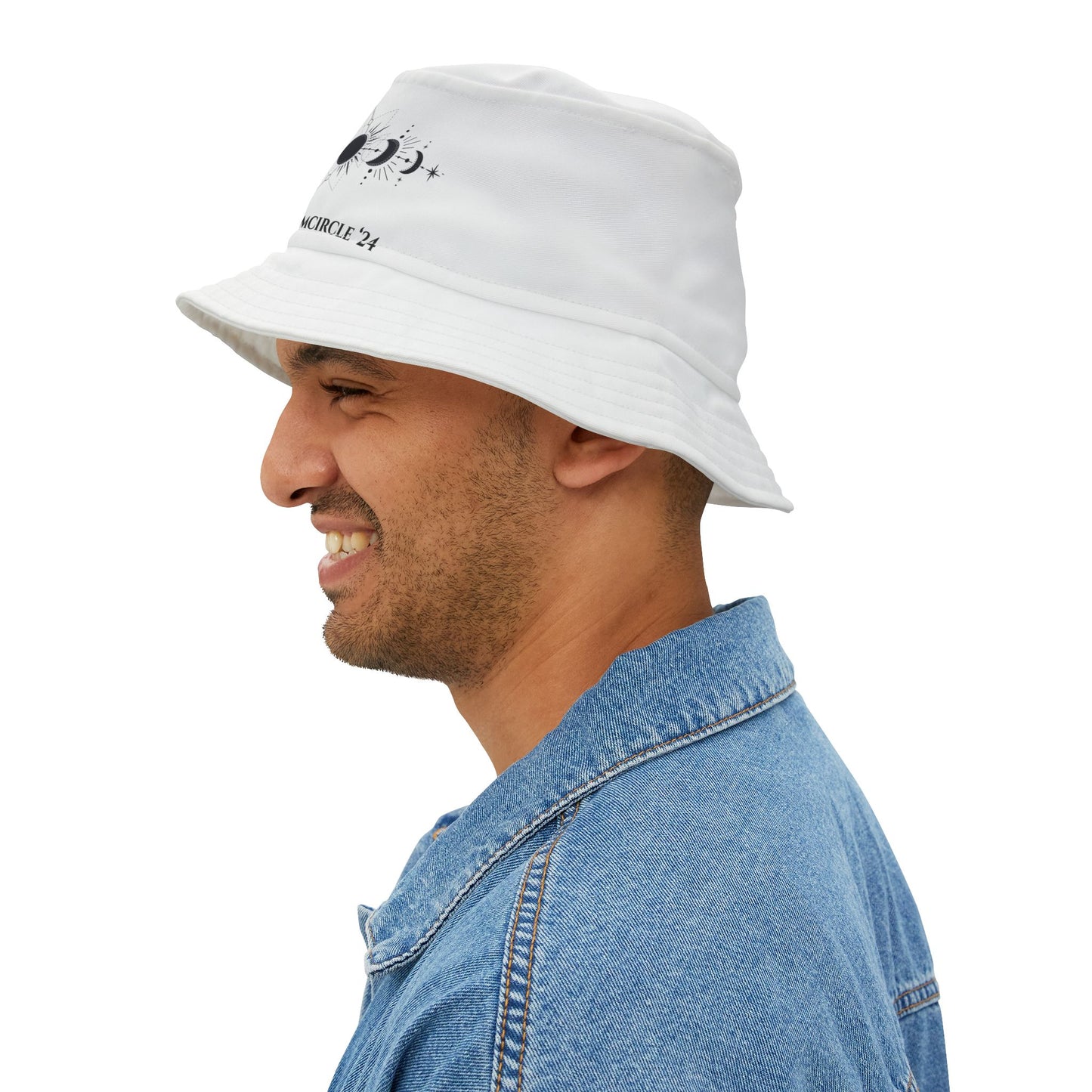 Full Moon Miami Drumcircle Bucket Hat (AOP)