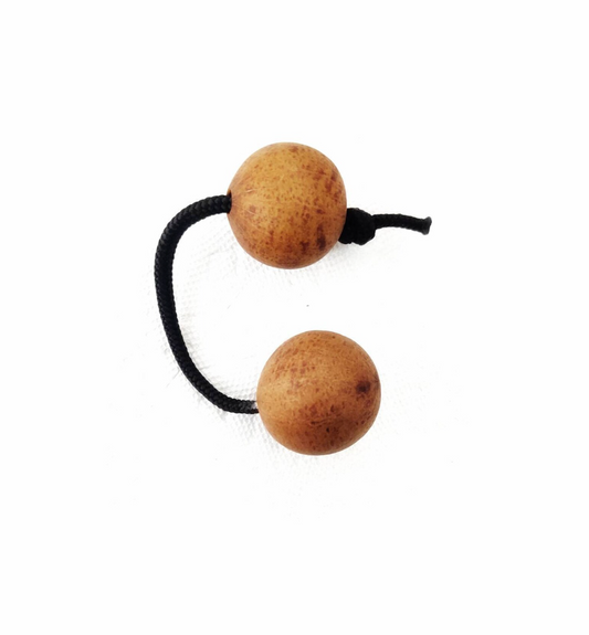 Resizable Asalato percussion instrument, one hand use Asalatua Shaker with adjustable Rope