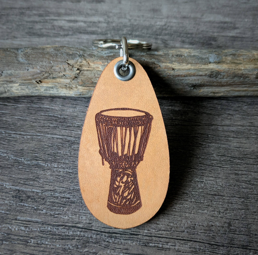 djembe, key chain, souvenir, music